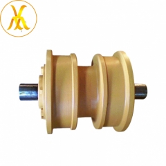 Caterpillar D5H bulldozer parte inferior del tren de rodaje simple (doble) rodillo de la pista (rodillo inferior)